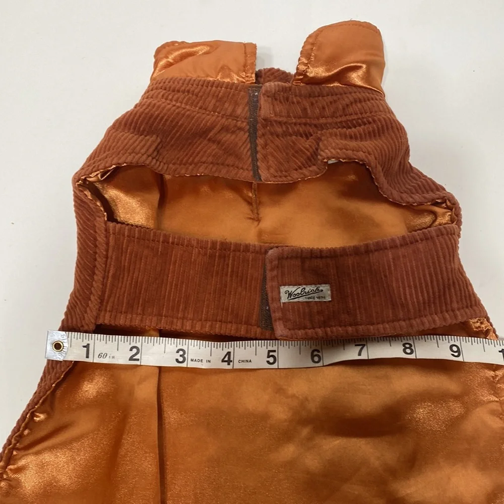 Woolrich Corduroy Dog Coat